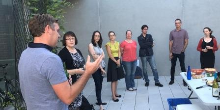 Margaret Byrne - Parks and Wildlife, Jason Stevens - Kings Park,  Renee Young - CMSR with workshop participants